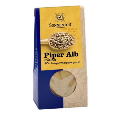 Condimente, Sare - CONDIMENT - PIPER ALB MACINAT ECO 35 G SONNENTOR