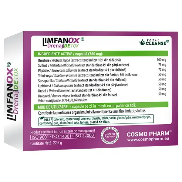 LIMFANOX 750MG 30 CPS [1]