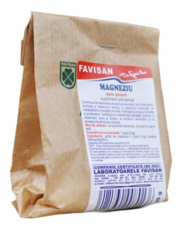 Condimente, Sare - MAGNEZIU (SARE AMARA) 40 G