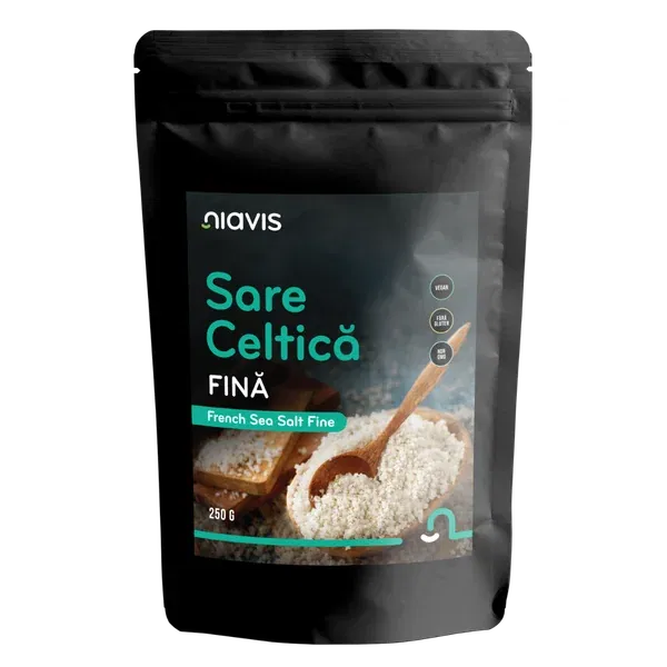 Condimente, Sare - SARE CELTICA FINA 250 GR