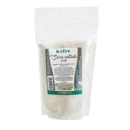 Condimente, Sare - SARE CELTICA FINA  500G