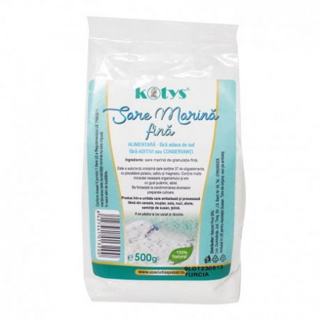 Condimente, Sare - SARE MARINA FINA 500G