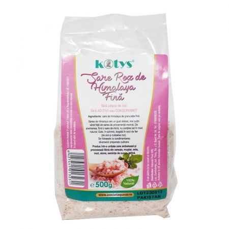 Condimente, Sare - SARE ROZ DE HIMALAYA FINA 500G