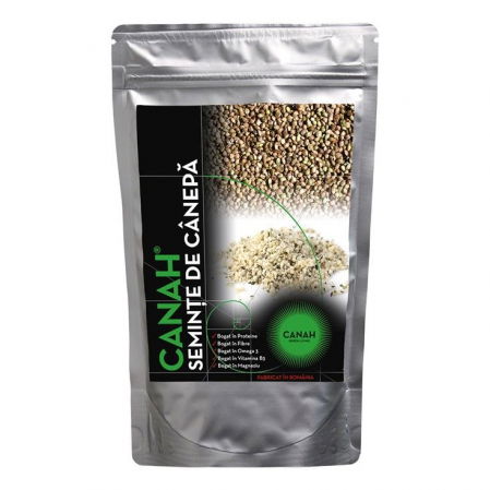 Superalimente - SEMINTE DECORTICATE DE CANEPA 100 G CANAH