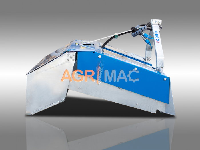 KA105 – Mașină curățat plaje tractabilă, 105 cm, sită vibratoare, PTO tractor 24–30 CP [3]