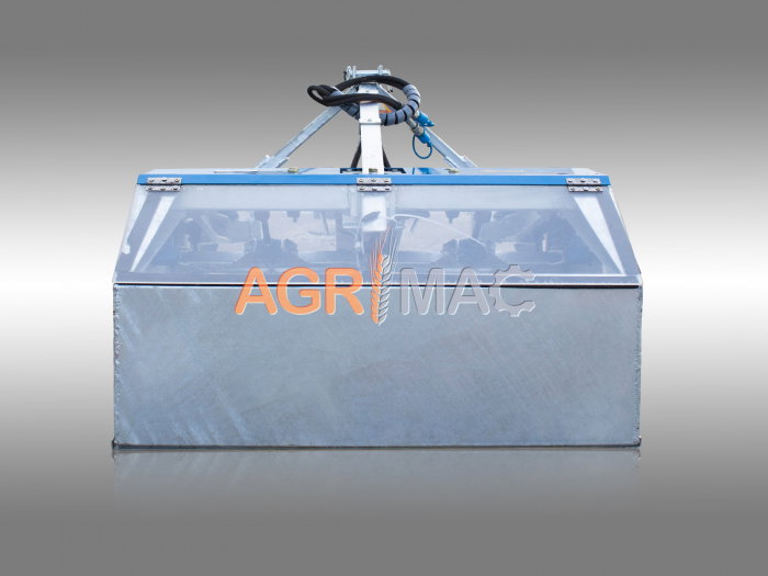 KA105 – Mașină curățat plaje tractabilă, 105 cm, sită vibratoare, PTO tractor 24–30 CP [9]