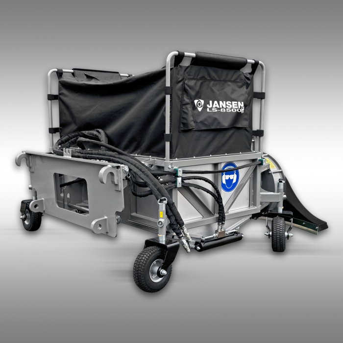 Aspirator frunze Jansen LS-8500H, 150 cm, acționare hidraulică, pentru încărcător frontal [6]