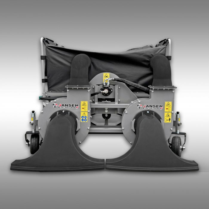 Aspirator frunze Jansen LS-8500H, 150 cm, acționare hidraulică, pentru încărcător frontal [4]