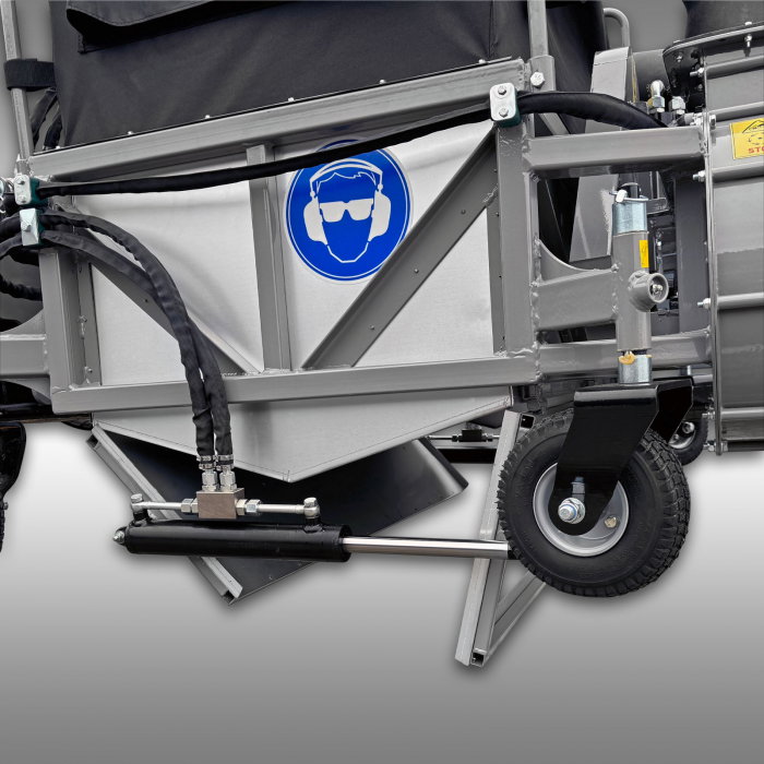 Aspirator frunze Jansen LS-8500H, 150 cm, acționare hidraulică, pentru încărcător frontal [3]