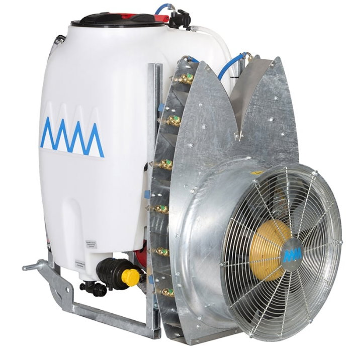 Atomizor MM Spray 200L pentru tractor – PTO 540 rpm, ventilator 500 mm, 10 duze ceramice [1]