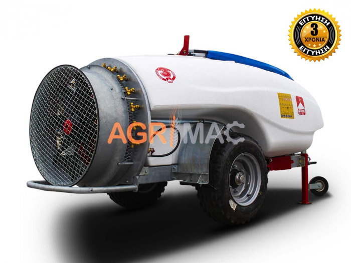 Atomizor TPS1500 – 1500L, 50 CP, turbină 900mm, pompă COMET [1]