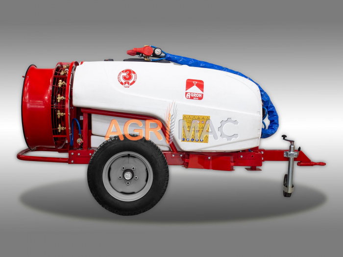 Atomizor TPS600 – 600L, 20 CP, turbină 750mm, pompă COMET [3]