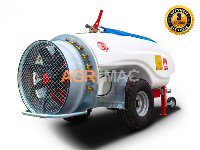 Atomizor TPS1000 – 1000L, 40 CP, turbină 900mm, pompă COMET [1]