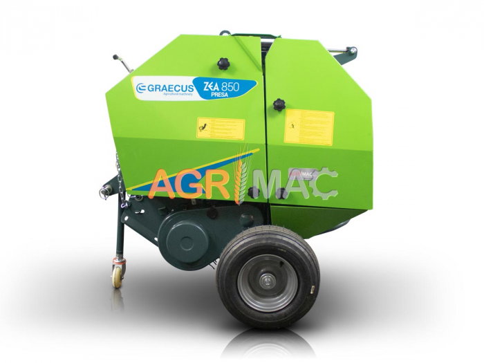 Presă de balotat ZEA PRESA 850 – 24-40 CP, baloți rotunzi, sistem hidraulic independent [6]