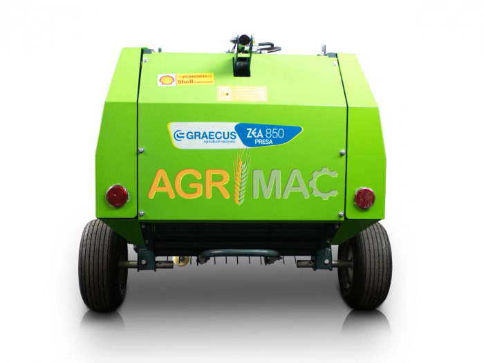 Presă de balotat ZEA PRESA 850 – 24-40 CP, baloți rotunzi, sistem hidraulic independent [5]