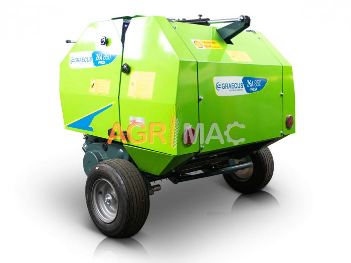 Presă de balotat ZEA PRESA 850 – 24-40 CP, baloți rotunzi, sistem hidraulic independent [4]