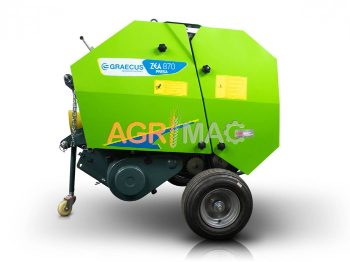 Presă de balotat ZEA PRESA 870 – 24-55 CP, baloți rotunzi, sistem hidraulic independent [2]