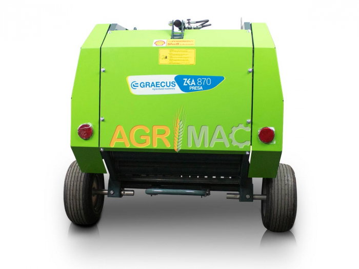 Presă de balotat ZEA PRESA 870 – 24-55 CP, baloți rotunzi, sistem hidraulic independent [3]