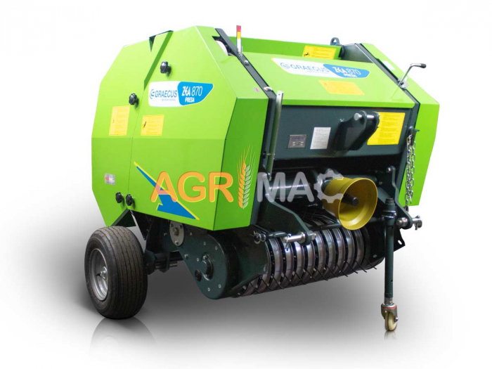 Presă de balotat ZEA PRESA 870 – 24-55 CP, baloți rotunzi, sistem hidraulic independent [5]