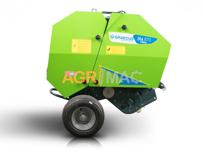 Presă de balotat ZEA PRESA 870 – 24-55 CP, baloți rotunzi, sistem hidraulic independent [4]