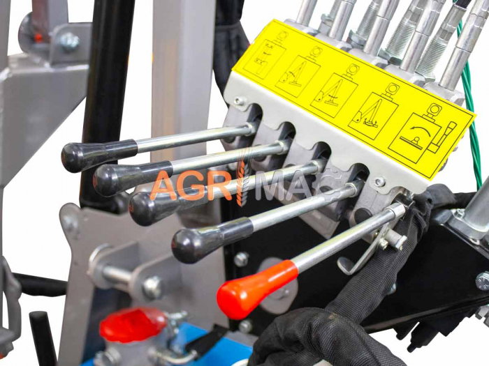 Bara de cosit hidraulică LK145S – 145 cm, control prin joystick, Uneltisimo.ro [11]