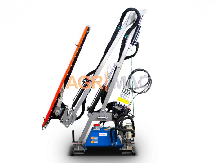 Bara de cosit hidraulică cu braț 130 cm – Trimmer hidraulic pentru tractor [2]