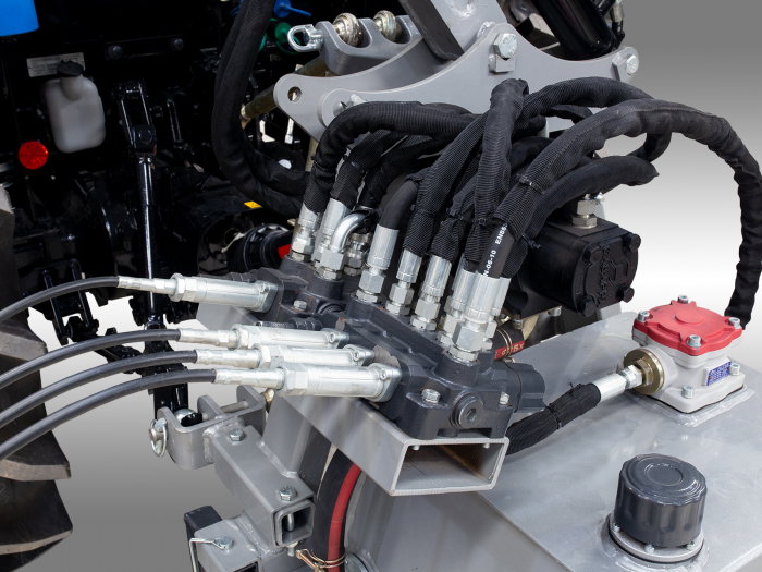 Bara de cosit hidraulică cu braț 130 cm – Trimmer hidraulic pentru tractor [21]