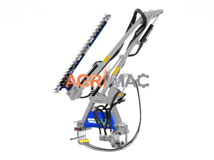 Bara de cosit hidraulică cu braț 130 cm – Trimmer hidraulic pentru tractor [8]