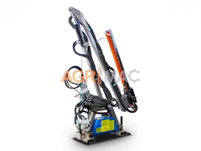 Bara de cosit hidraulică cu braț 130 cm – Trimmer hidraulic pentru tractor [4]