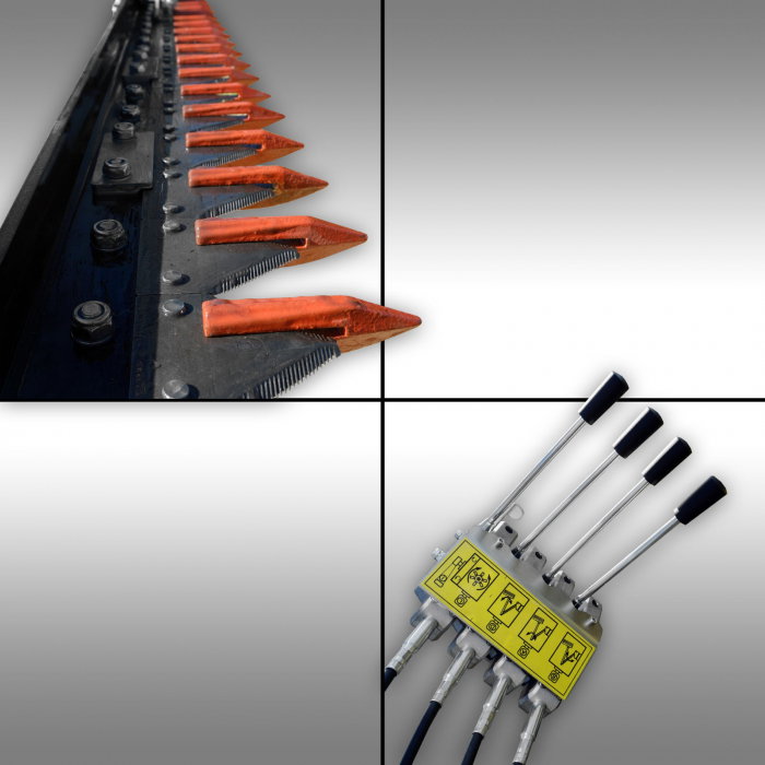 Bară de Cosire Tip Trimmer cu Braț Jansen HMB-180 - 180 cm [2]