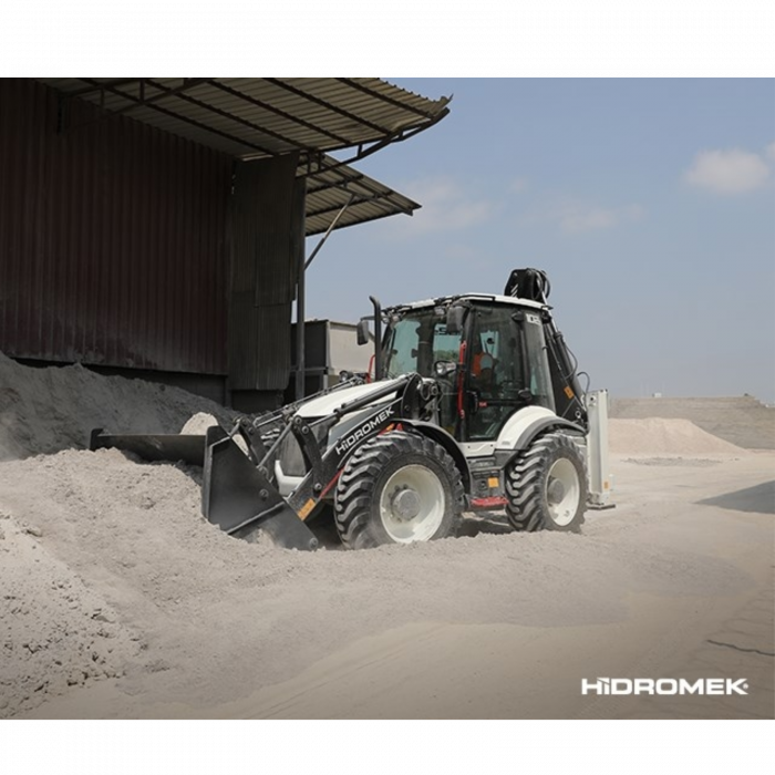 Buldoexcavator Hidromek HMK 102 S Alpha – 100 CP, cupă 1.1 m³, cabină confort cu A/C [3]