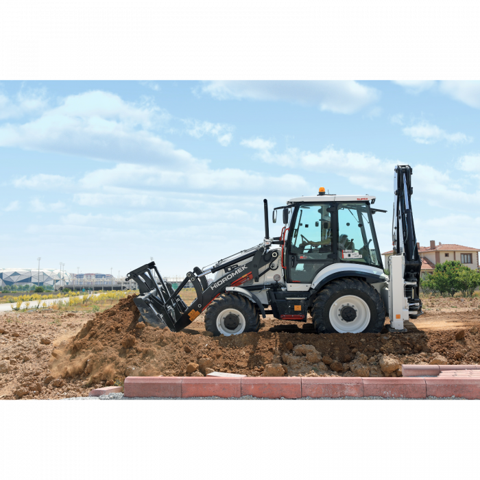 Buldoexcavator Hidromek HMK 102 B Alpha – 75 CP, 9 T, diesel performant [2]