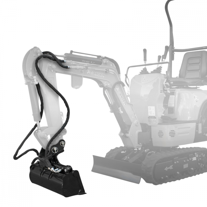 Cupă de taluzat 800 mm pentru Jansen MB-800 – Mișcare hidraulică [1]