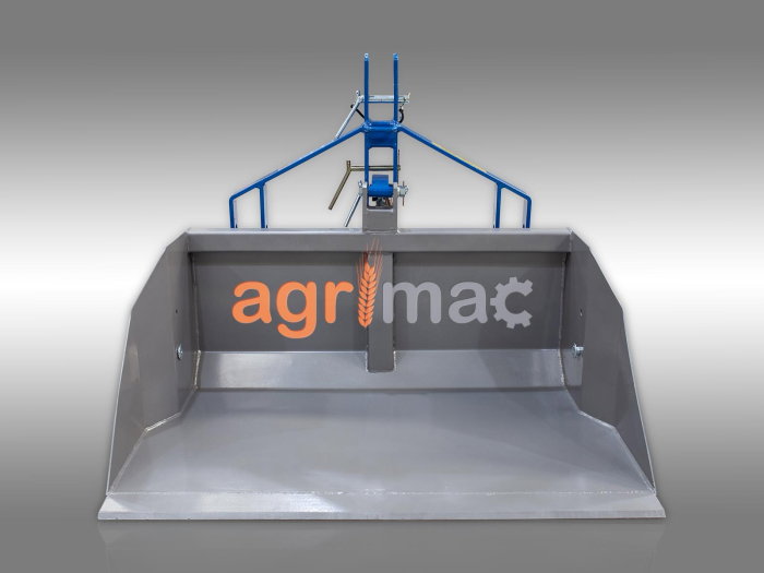 Cupă spate tractor BM100, 0.20 m³, basculare mecanică [2]