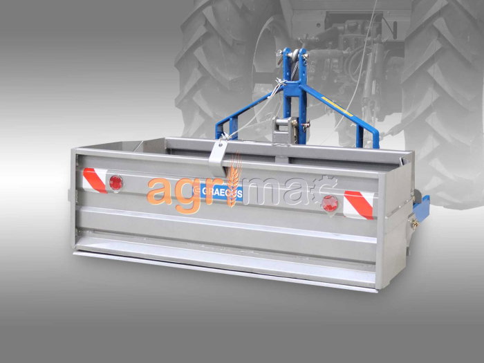 Cupă spate tractor BM120, 0.29 m³, basculare mecanică [11]