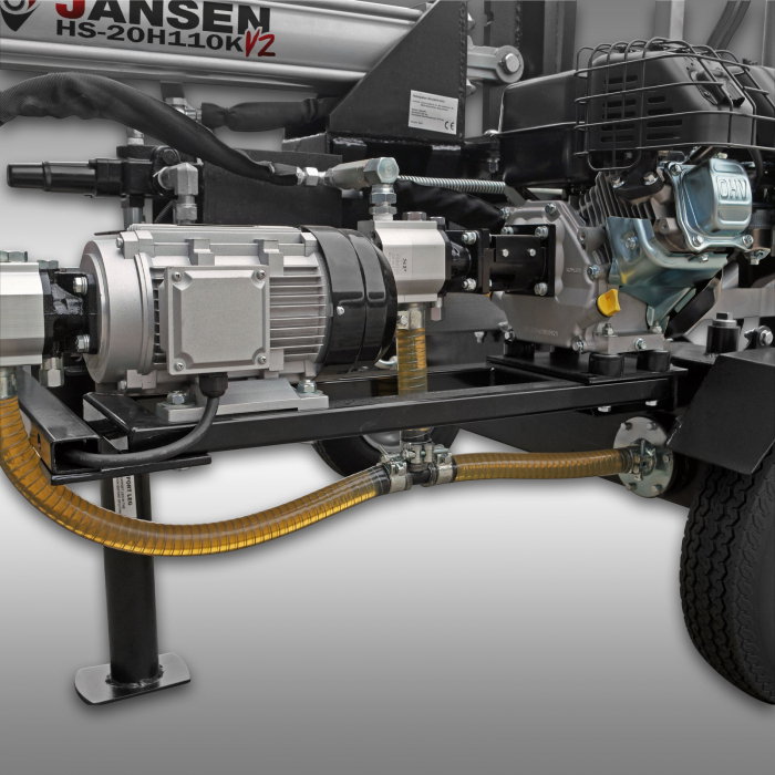 Despicator de busteni 20 tone, 110cm, motor electric si benzina Jansen HS-20H110K [6]