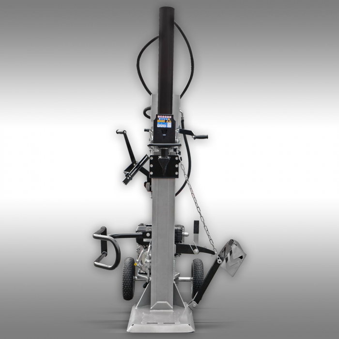 Despicator de busteni, 22 tone cu motor pe benzina, 10 CP, vertical Jansen TS-22B [3]