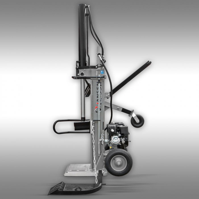 Despicator de busteni, 22 tone cu motor pe benzina, 10 CP, vertical Jansen TS-22B [4]