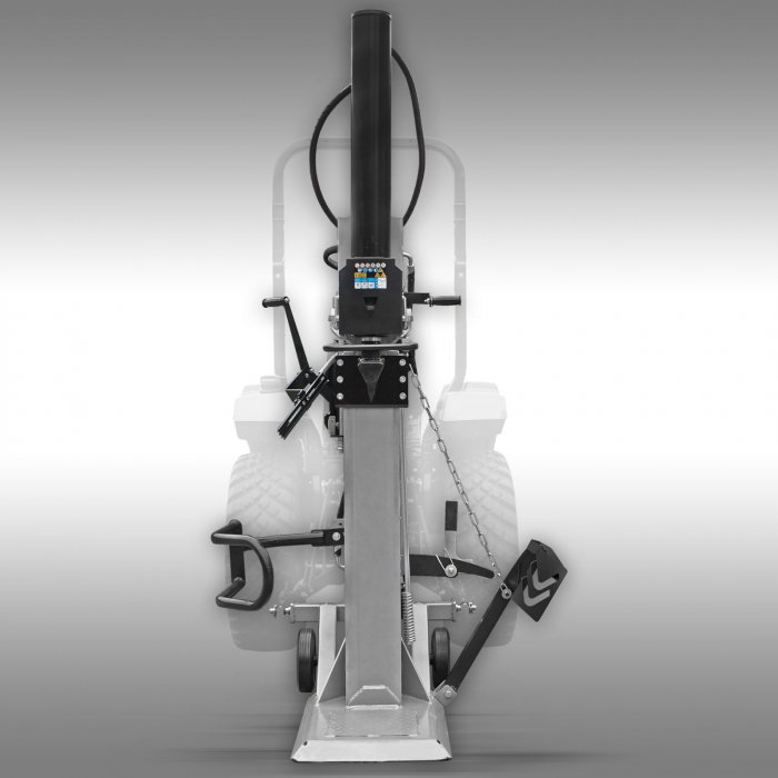 Despicator de busteni, actionat prin priza de putere, 30 tone, vertical Jansen TS-30 [7]