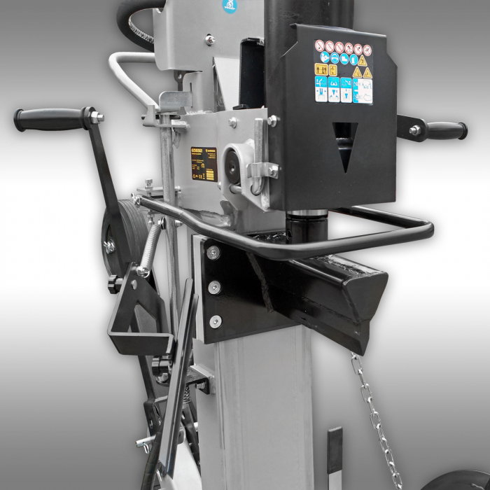 Despicator de busteni, actionat prin priza de putere, 30 tone, vertical Jansen TS-30 [6]