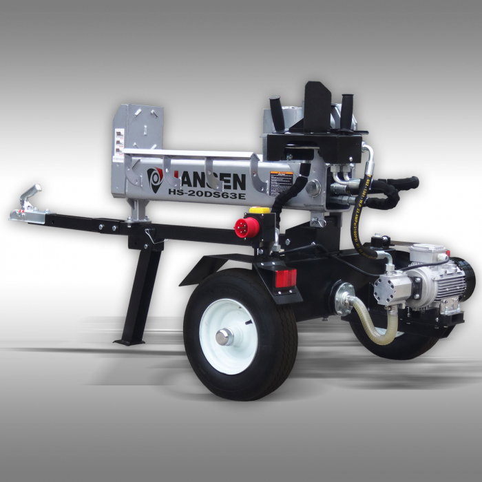 Despicator de busteni cu motor electric, dubla actiune, 20 tone Jansen HS-20DS63E [3]