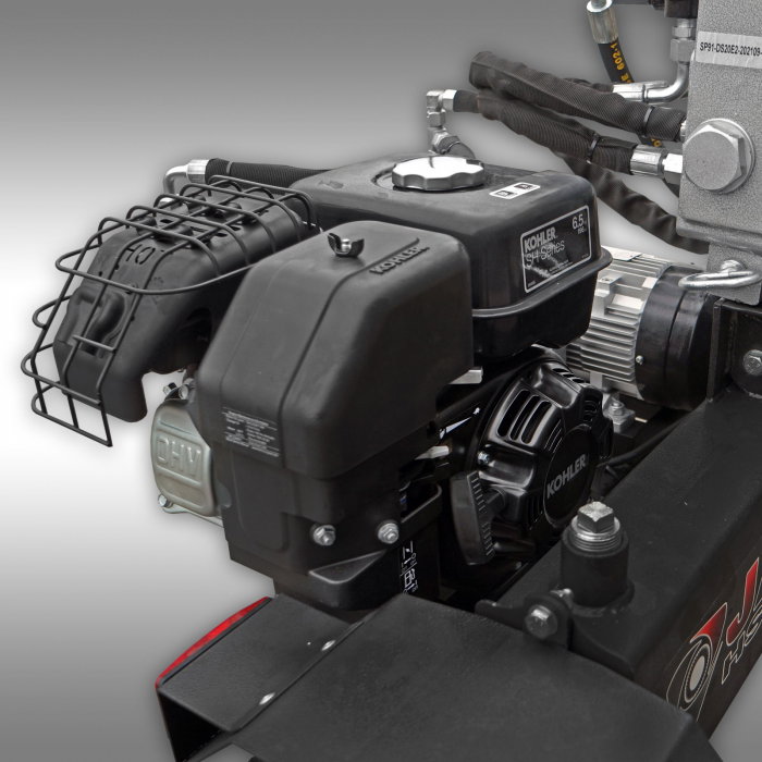 Despicator de busteni cu motor pe benzina+electric, dubla actiune, 20 tone Jansen HS-20DS63K [5]