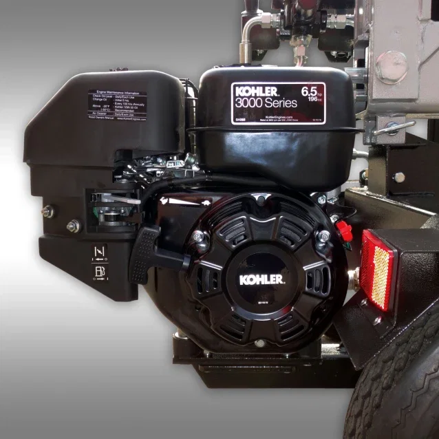 Despicator de busteni, dubla actiune, 20 tone, hidraulic, orizontal Jansen HS-20DS63 [4]