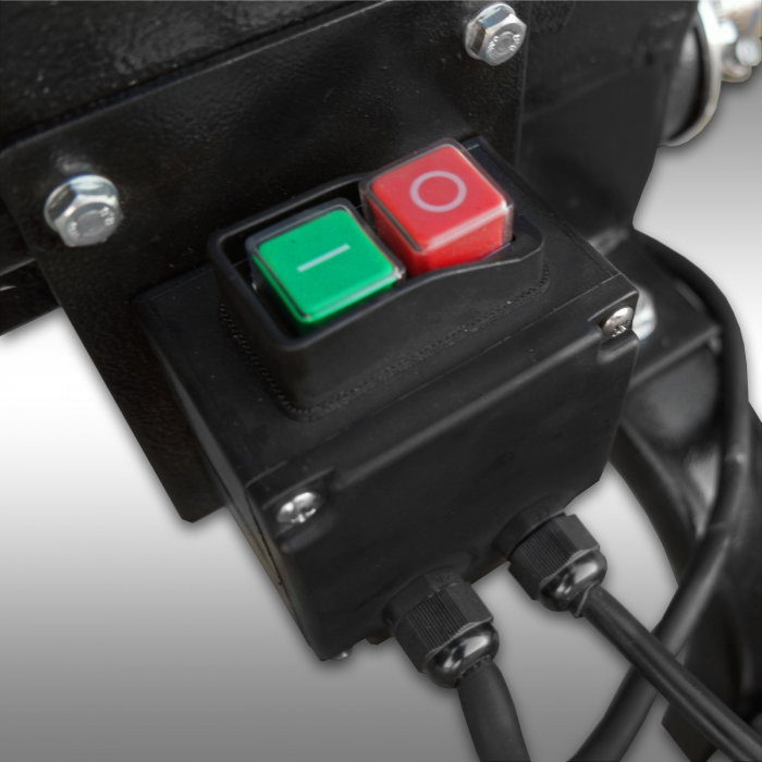 Despicator de busteni orizontal, 12 tone, motor electric monofazat de 2,2 kW, Jansen HS-12L53E [2]