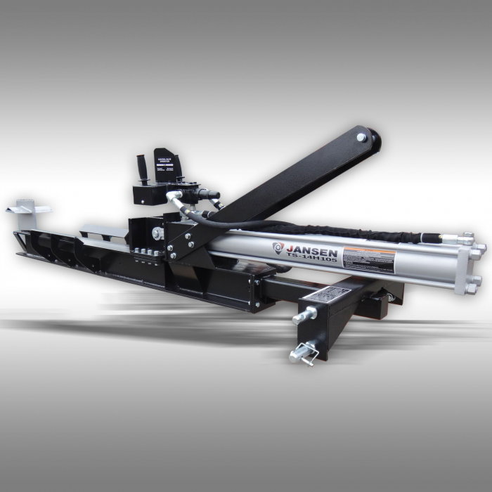 Despicator de busteni, tractor hidraulic, 14 tone, orizontal Jansen TS-14L105 [3]