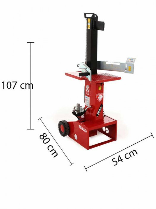 Despicator de lemne, monofazat, pe benzina, Ceccato Olindo, SPLE8 [2]