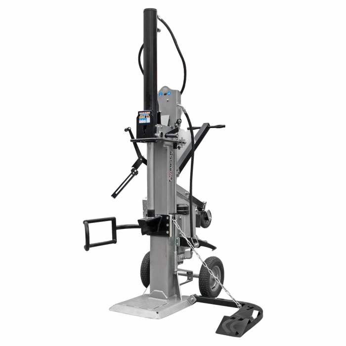 Despicator de busteni, 22 tone cu motor electric 5kw, vertical Jansen TS-22E [1]