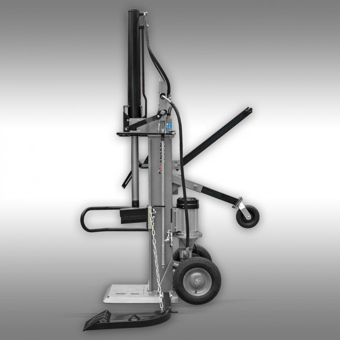 Despicator de busteni, 22 tone cu motor electric 5kw, vertical Jansen TS-22E [7]