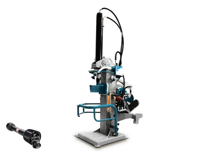 Despicator de lemne GRAECUS DRYAD ASX30 HYBRID, 30 tone, acționare cardan tractor + motor electric 7.5 kW [1]