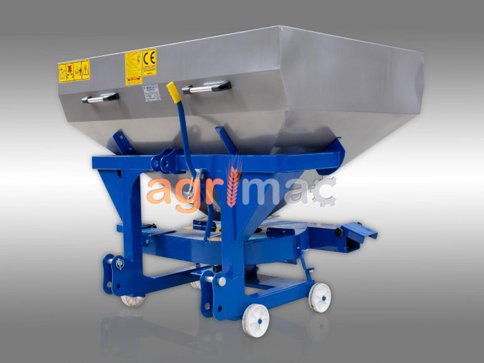 Distribuitor de îngrășăminte cu dublă linie și sărăriță L800GM – 800L, 18-20m [5]